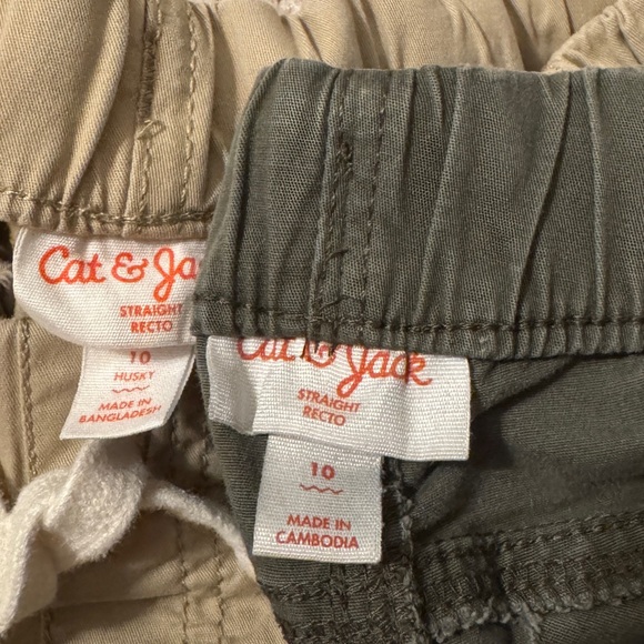 CAT & JACK++ Boy's 4pc Pants Bundle - 10/12 - Picture 4 of 10